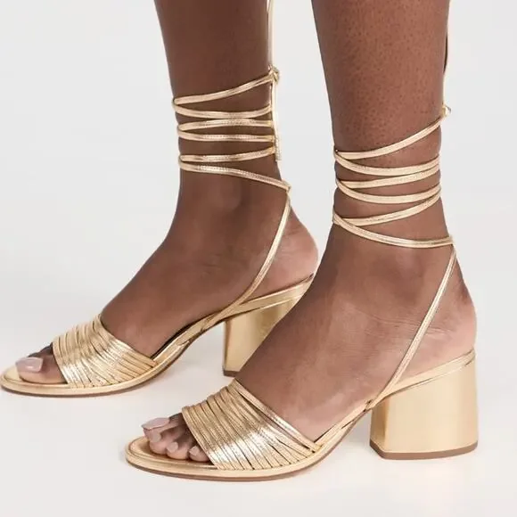 AEYDE Natania Leather Sandals Sz 41 (US 10.5)